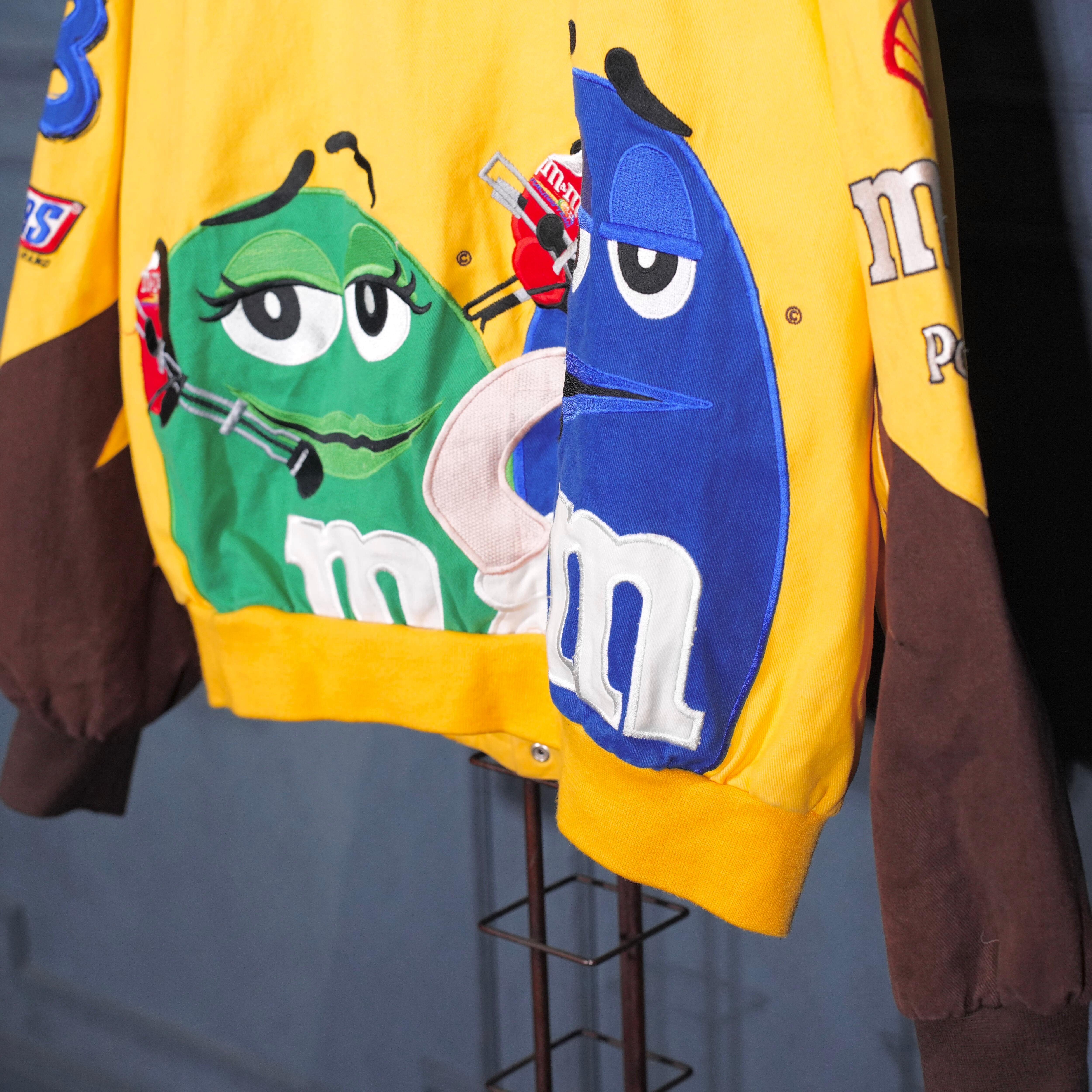 USA VINTAGE JH DESIGN JEFF HAMILTON M&M's CHARACTER EMBRIDERY