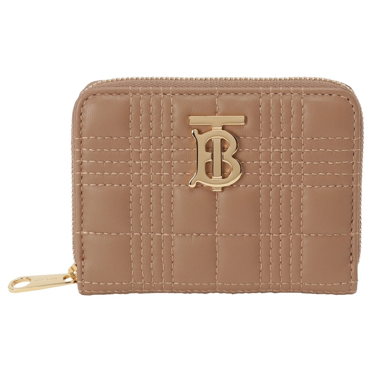 バーバリー BURBERRY 8054374 A1420 キルティングレザー ローラ ジップウォレット コインケース カードケース キャメル  レディース LOLA MN ZIP WAL | イッシンイチー powered by BASE