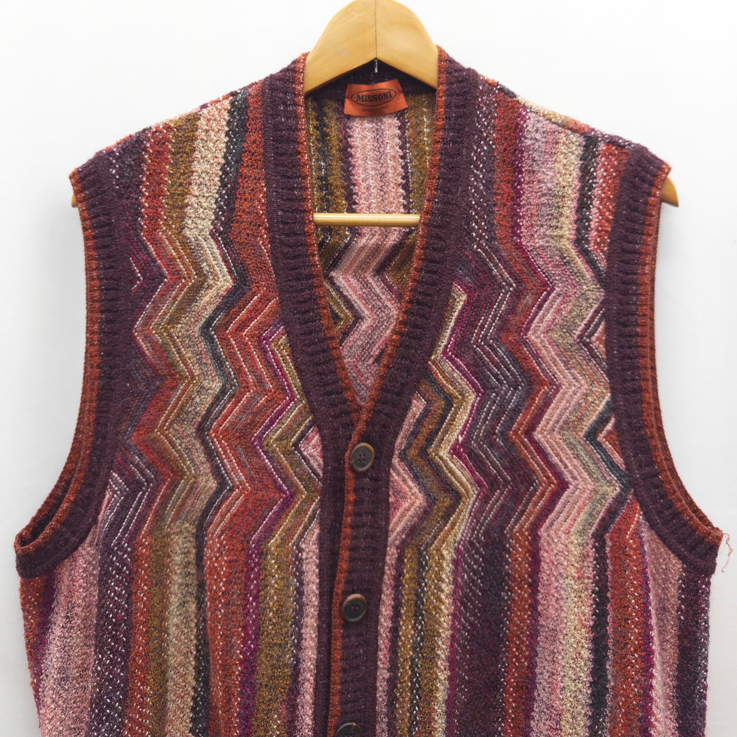 MISSONI】KNIT VEST ニットベスト ミッソーニ | no pain no gain(ノー