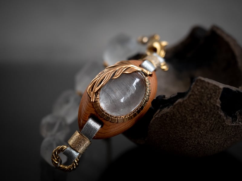 【Order】北海道K様/クリアクォーツ×屋久杉