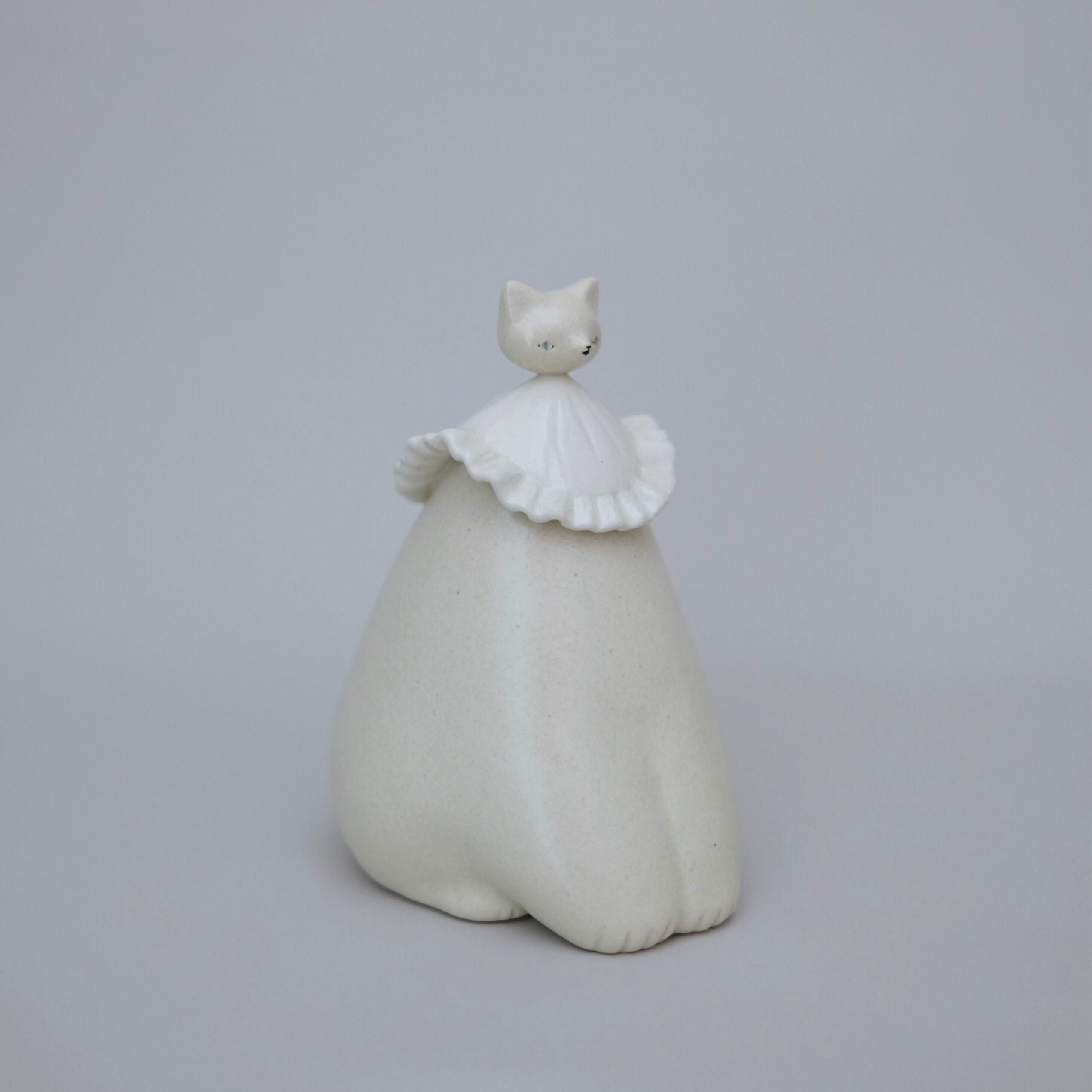 おすわりねこのオブジェF