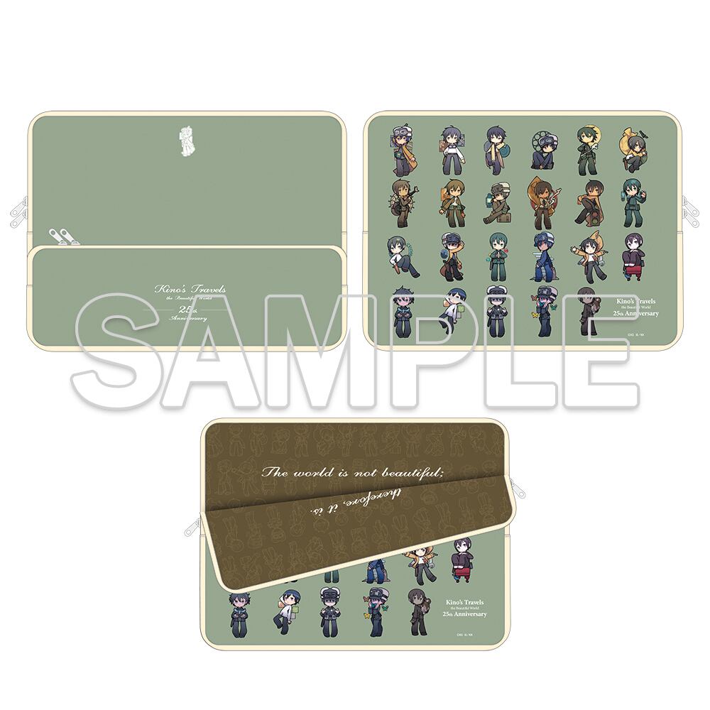 キノの旅 the Beautiful World 25周年記念 マルチケース A 歴代表紙
