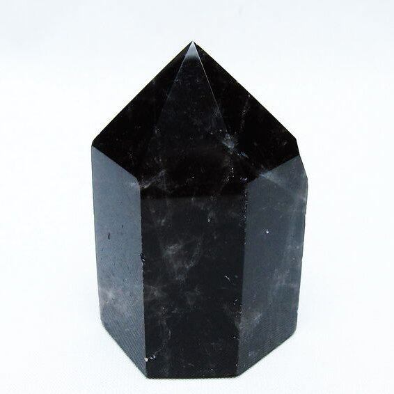 モリオン 黒水晶 六角柱 ポイント 142-10611