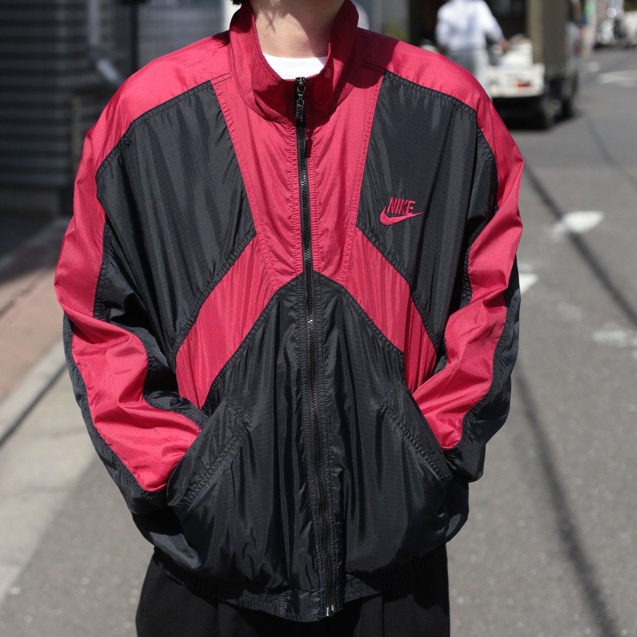 NIKE ブルズカラー ナイロントラックジャケット【FF-3417】 | cv 