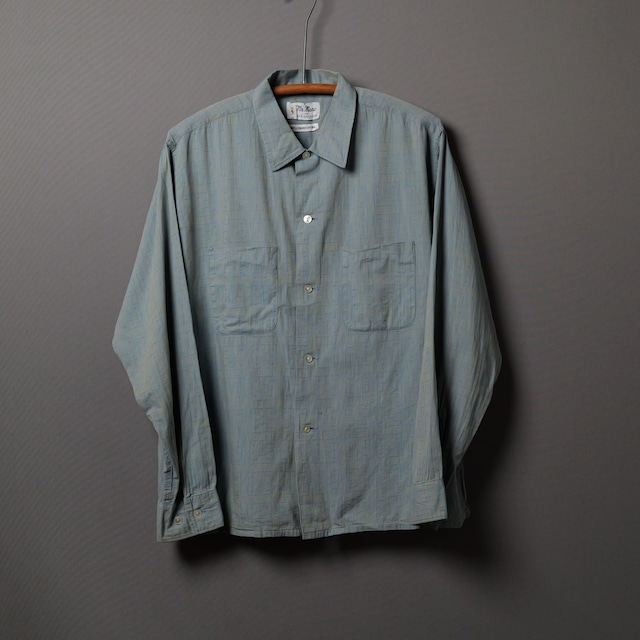 [Mr.marc]   architectural grid shirt