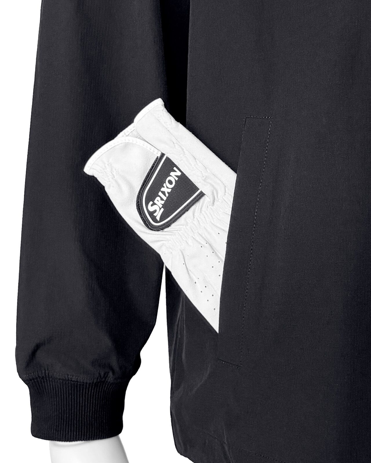 HOLE 619] HOOD HAT × Golfickers Pullover -Black- | Golfickers