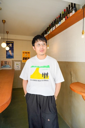【1990s】"Best by Fruit of the Loom" Made in USA N.W. Georgia Wolk to Emmaus T-shirts / 6-92