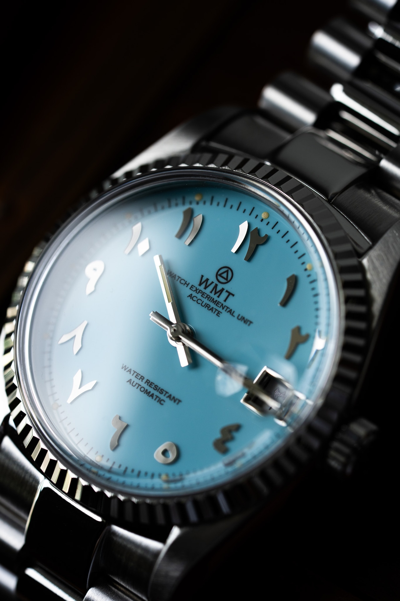 WMT Cabochon – Arabic Numerals Edition / Glossy Sky Blue Dial / Limited 50pcs