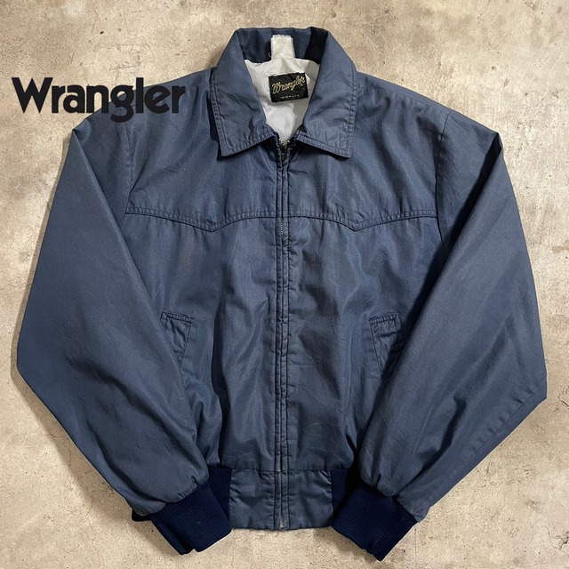 【Wrangler】80's made in USA Western blouson(msize)0326/tokyo