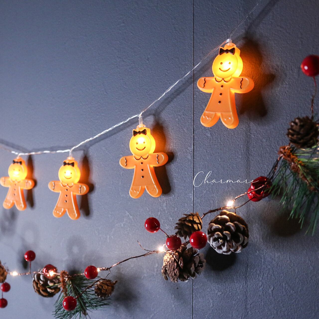 1.5m【スノーマンライト／LED10個】 イルミネーション 装飾 クリスマス