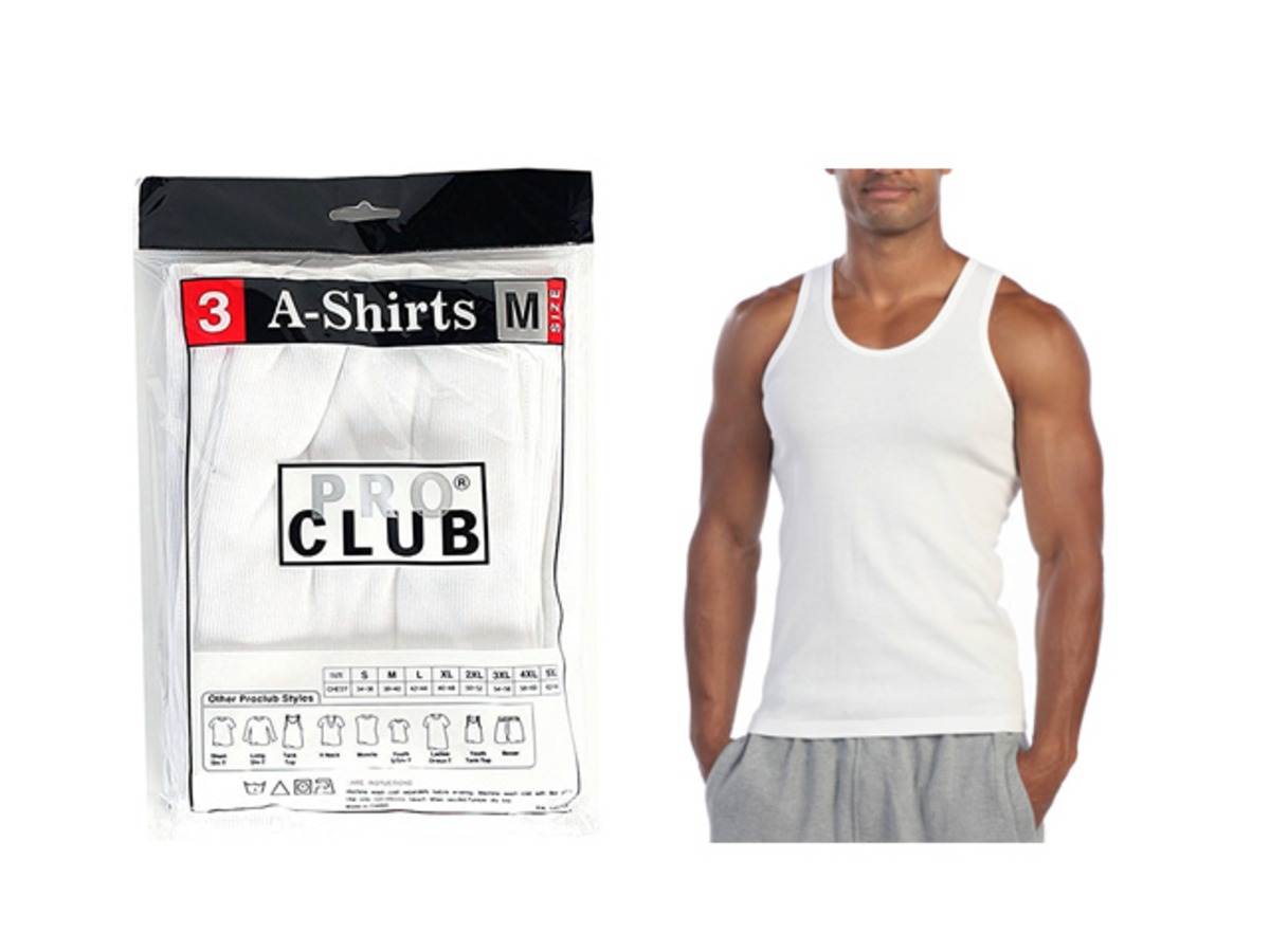 Pro Club｜3 Mens Tanks (プロクラブ3枚パックタンクトップ) | PROOF
