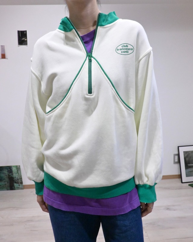 EURO HALFZIP POCKET SWEAT