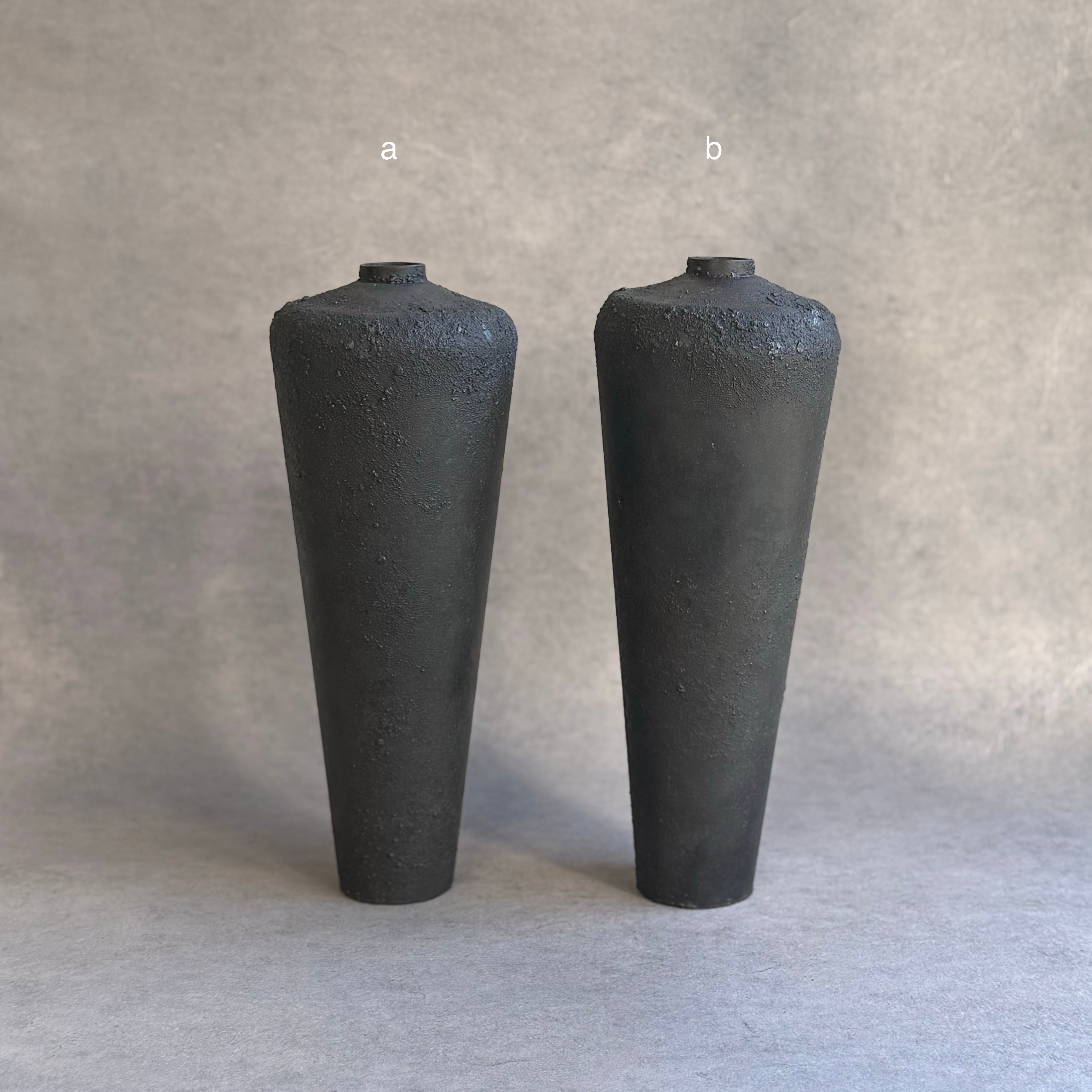 大山求 琺瑯花入 大山求 琺瑯花器 L Motomu Oyama vase (VMO5