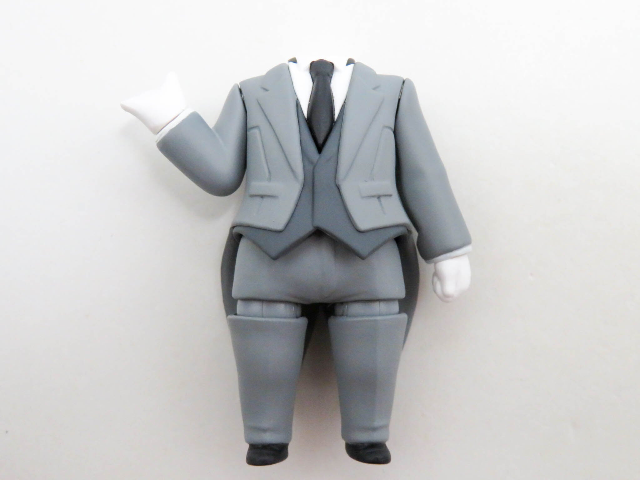 ねんどろいどもあ きせかえ執事 体パーツ ネクタイタイプ(グレー)