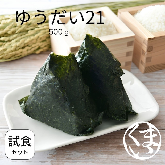 【送料無料 980円】2026年新米 ゆうだい21 お試し 500g（約3.3合）| 食味コンクール出品米 夢ファームくまい（メール便・ポスト投函）