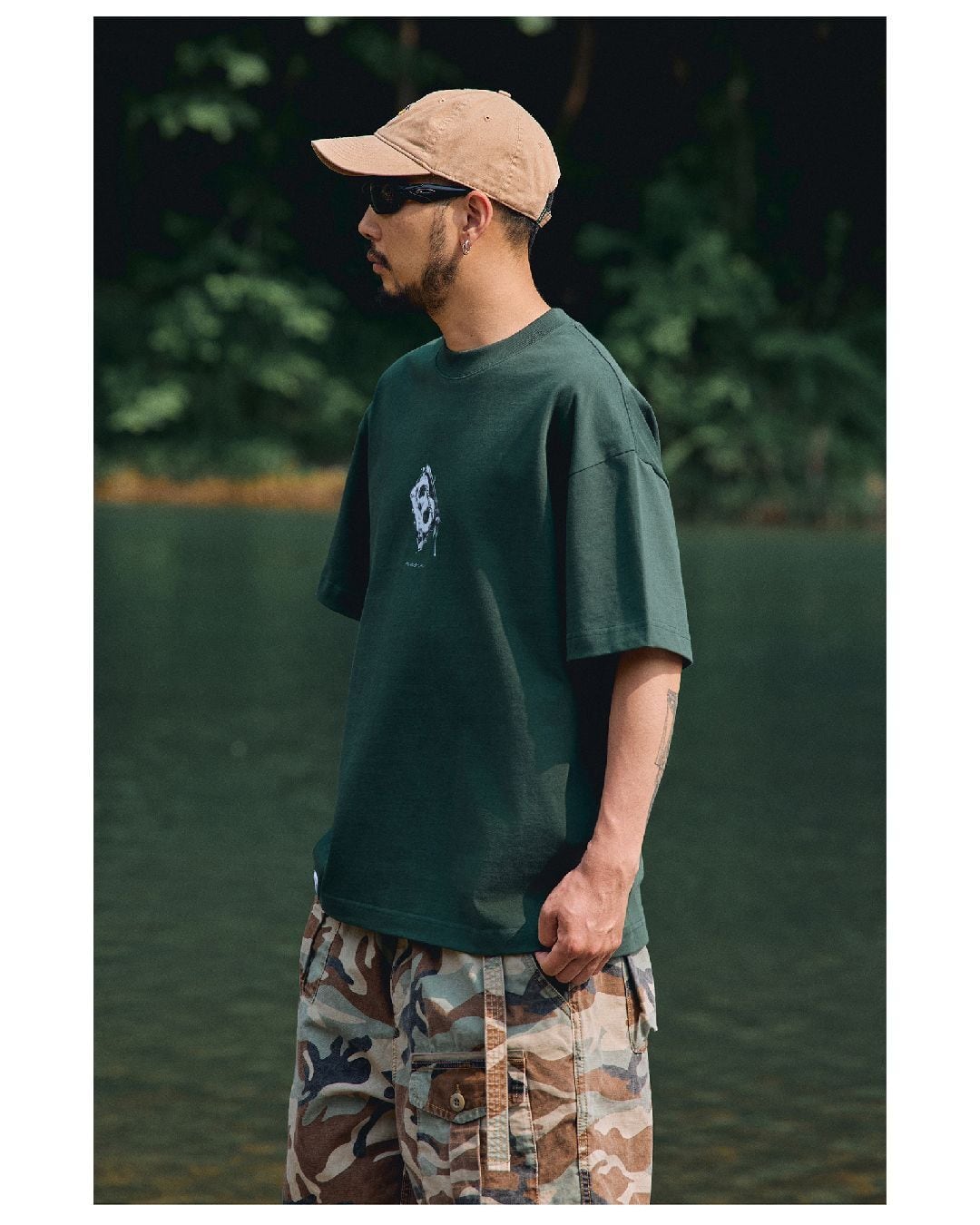 Short Sleeve T-Shirt Graphic Print Oversized x01164 | XPOSE