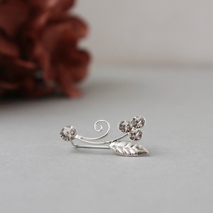 s925 アヤメシルバーイヤーカフ