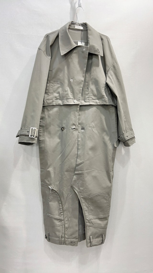 【Knuth Marf】many way trench coat / gray