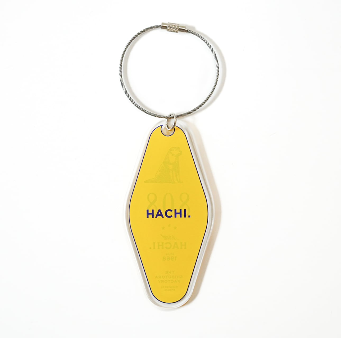 HACHI. MOTEL KEY HOLDER 808 | HACHI.THE SHIBUTORA FACTORY