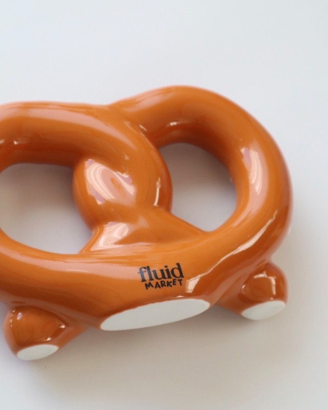 Fluid Market Vase Pretzel プレッツェル 陶器 フラワーベース