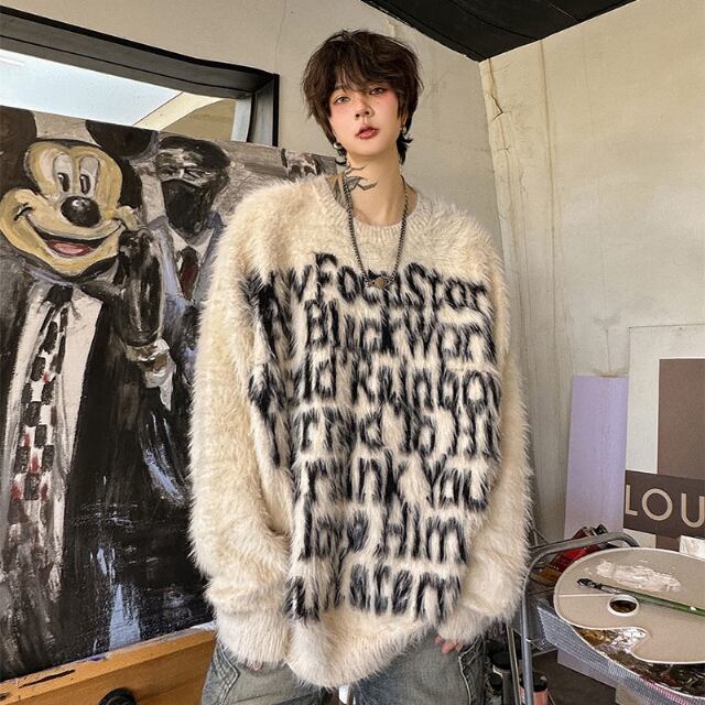 トゥモローランド マカフィー 上質起毛ふわふわモヘヤオーバーサイズニット ピンク トゥモローランド マカフィー 上質起毛ふわふわモヘヤオーバーサイズ