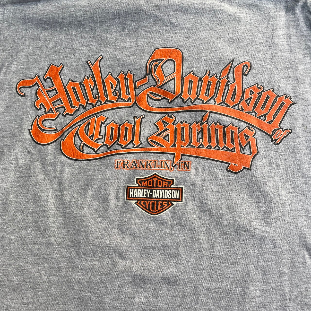 USA製 00年代 Harley-Davidson ハーレーダビッドソン 両面プリント T