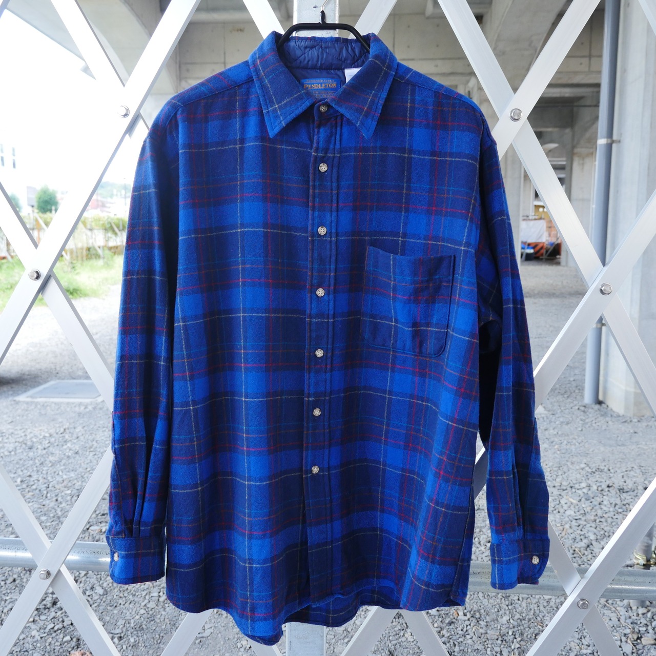 PENDLETON|100% Virgin Wool long sleeve shirt