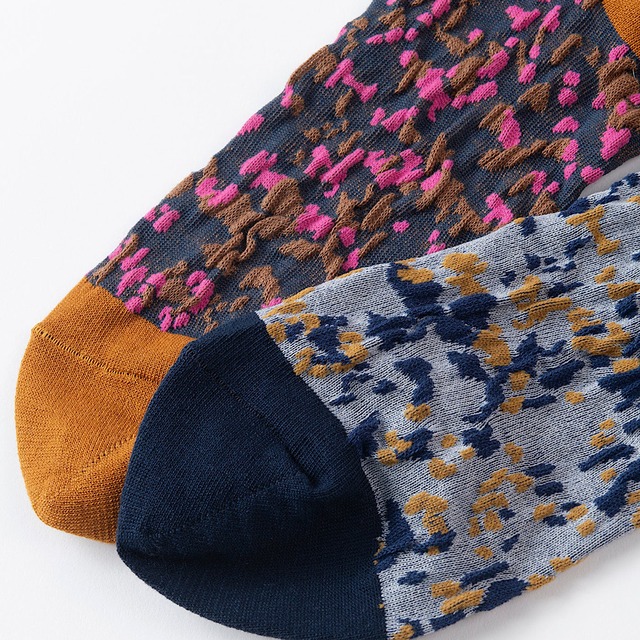 TRICOTÉ /【23-26cm】terrazzo bumpy socks TR61SO045