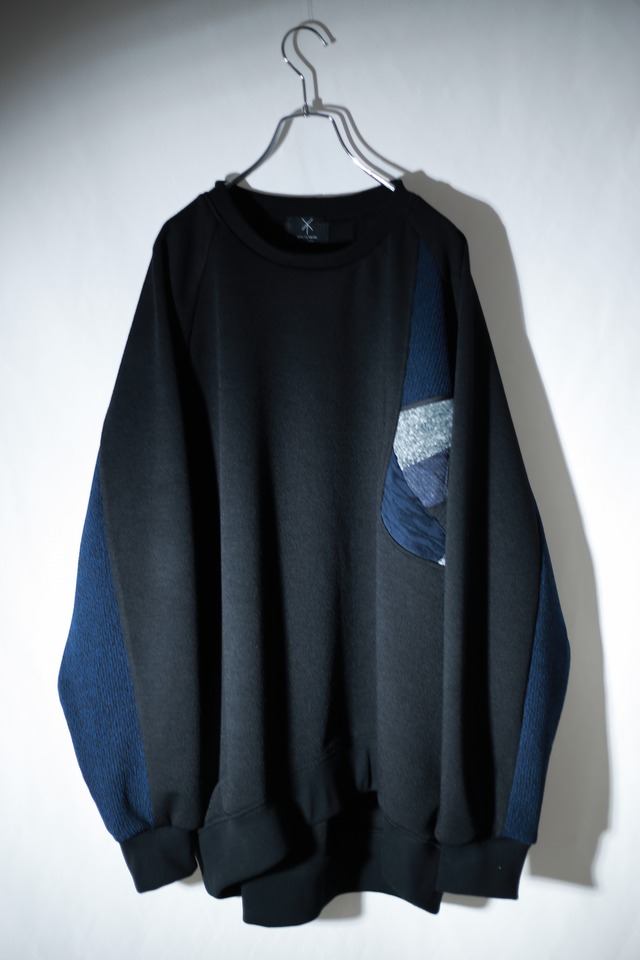 Raglan-PO (black/blue)