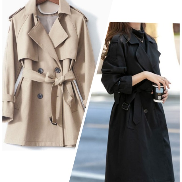 丈が選べるトレンチコート　JC0086