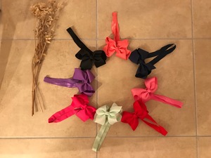 ＊ベビー.キッズ ヘアバンド リボン