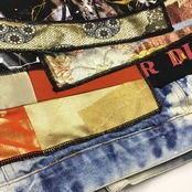 ロックT・・着物デニムジャケット ROCK-Tshirts KIMONO MIX DENIM JACKET BLACK kimonojk02