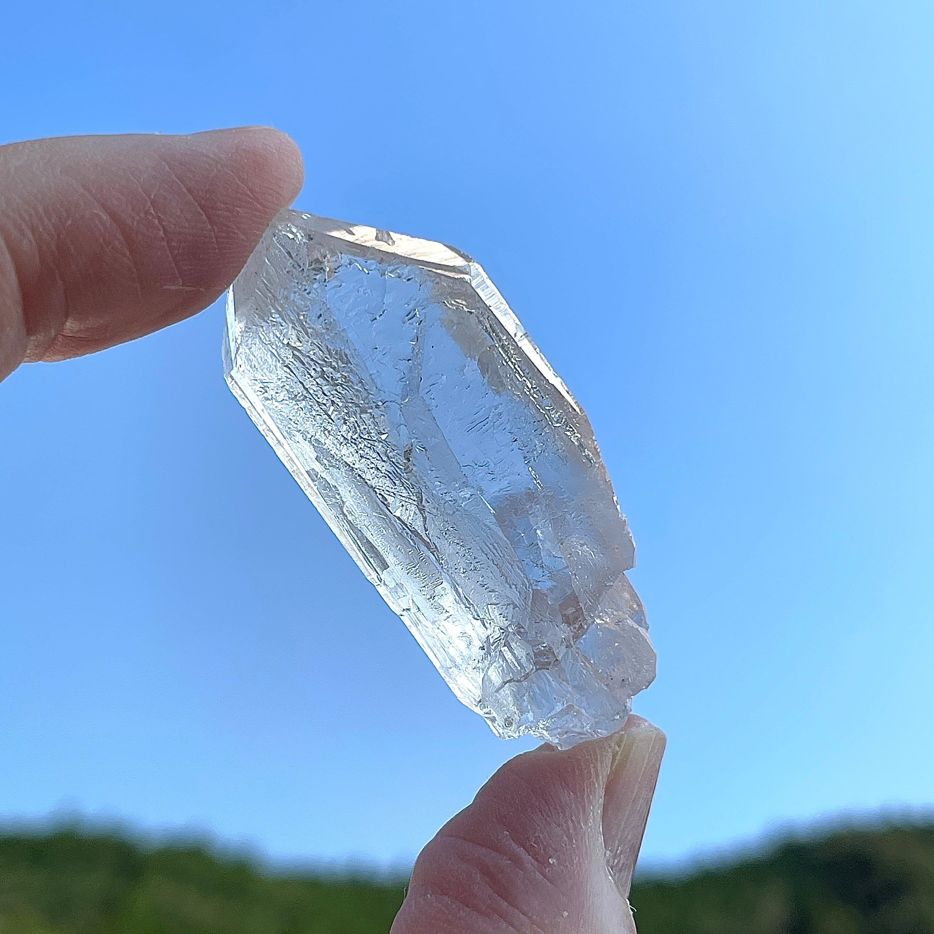 ヒマラヤ水晶 マニハール産 レコードキーパークリスタル ポイント 35