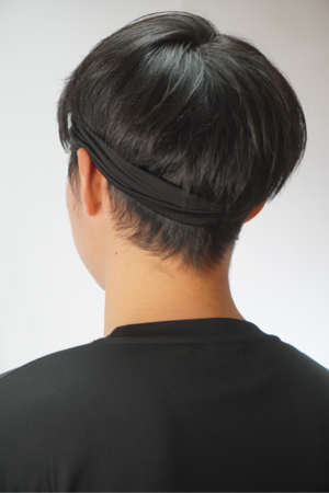 NTH LOGO HAIR BAND color Black