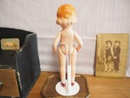 大きなジャパンビスク　リボン靴の女の子（クロシェワンピース付き） 画像10