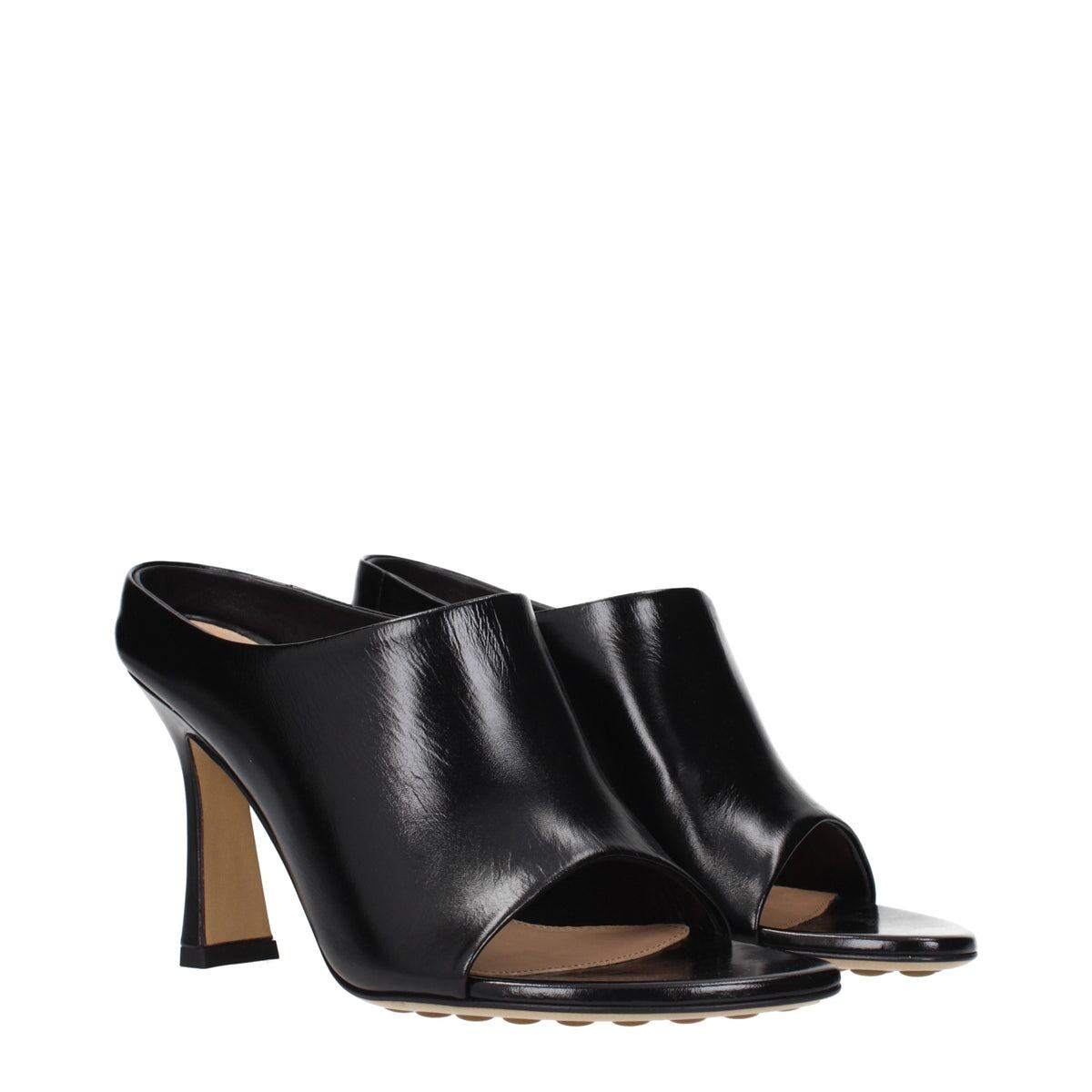 BOTTEGA VENETA ボッテガヴェネタ レディース サンダル レザー ブラック