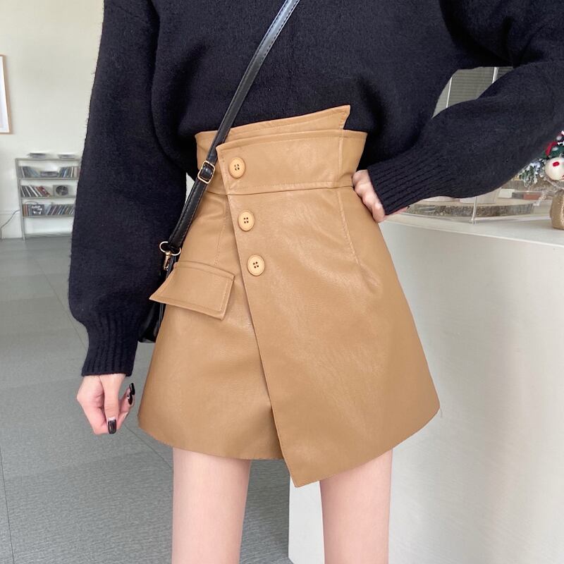 スカート スプリングオータムハイウェストウェストスリム 春物 秋物 試着室11136565454