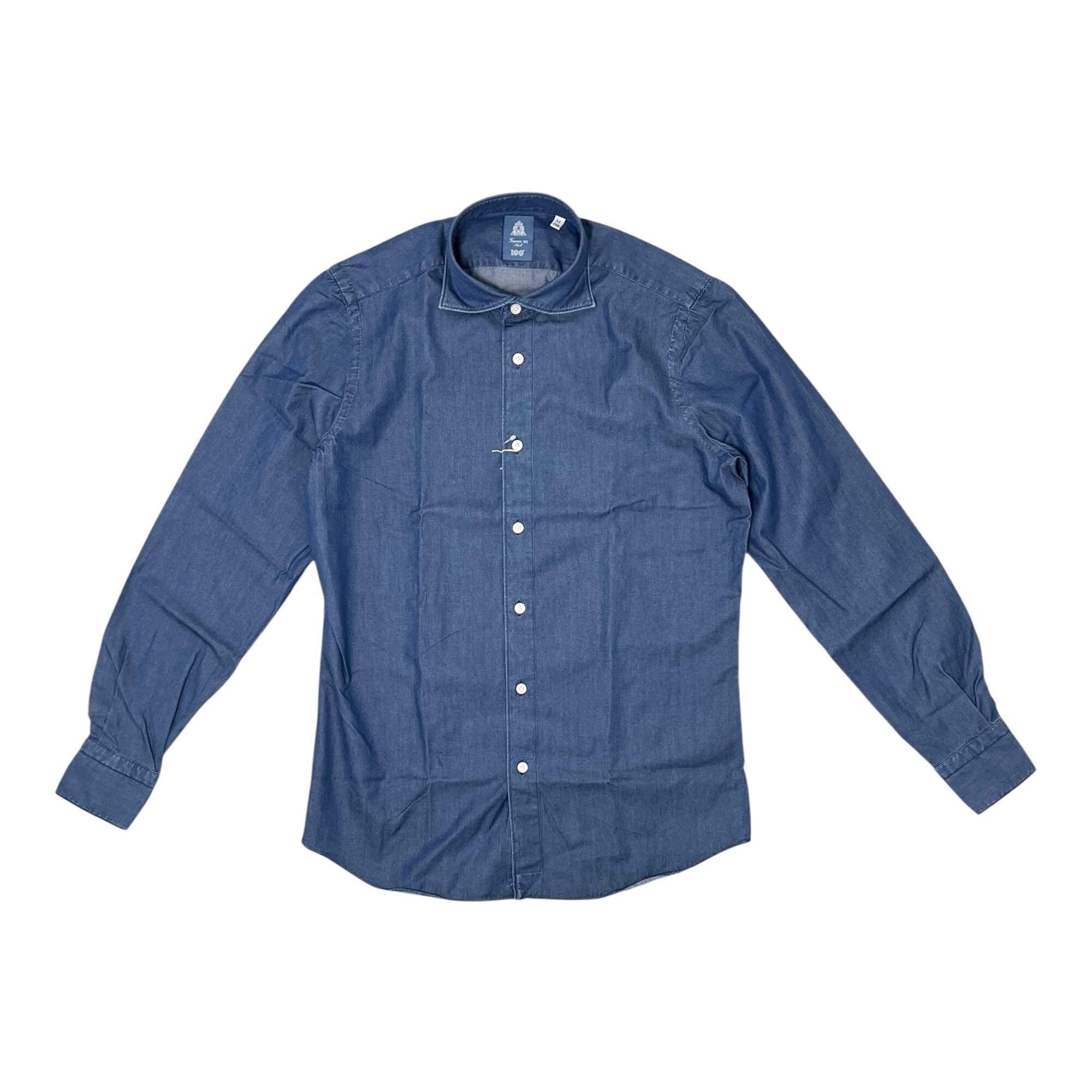 FINAMORE(フィナモレ) Denim Shirt"SIMONE"/INDIGO(col.12)