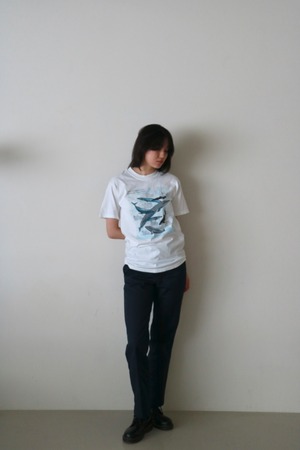 Vintage Whale t shirt