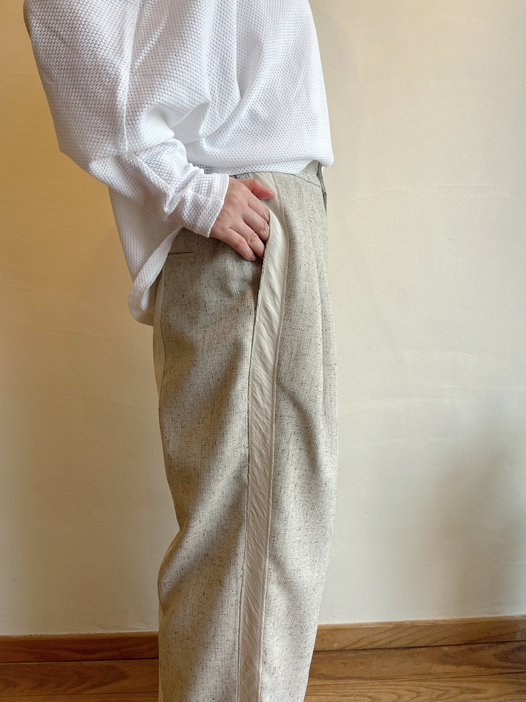 CYAN TOKYO / 4ラインネップワイドパンツ | anouk