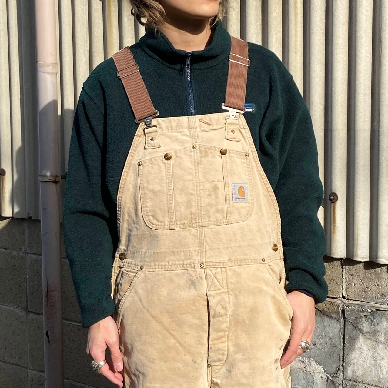 希少Carhartt オーバーオール-