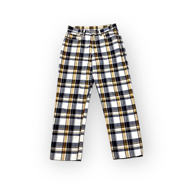 PHINGERIN - Flannel Check Pants (size-XS) ¥12000+tax