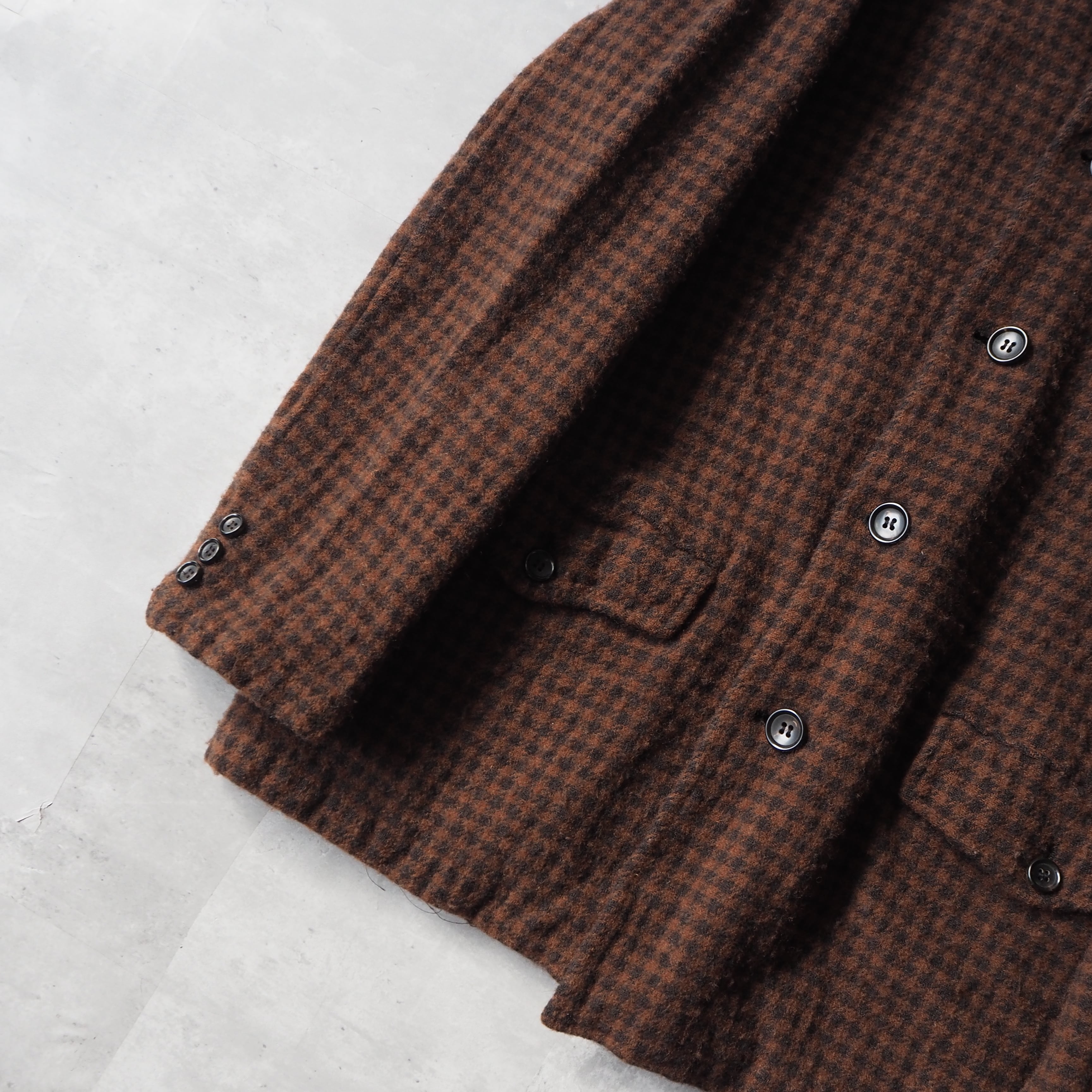 2002AW “comme des garçons homme” wool fulling jacket 