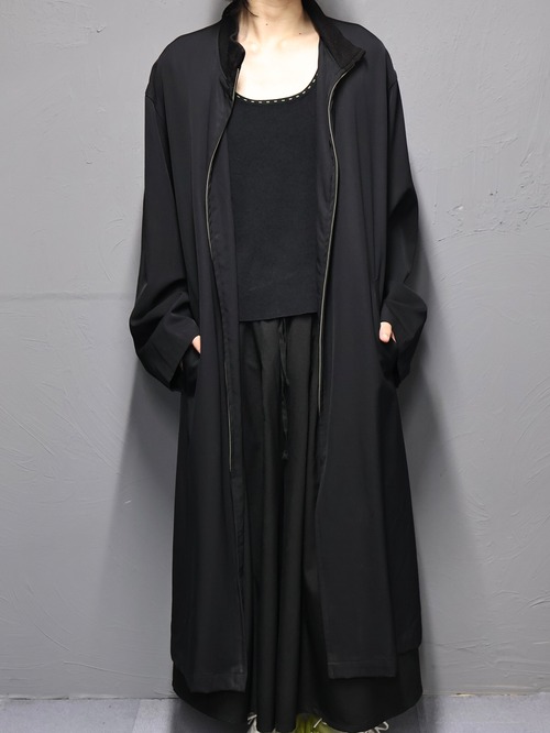 【Y's for men】zip design long coat