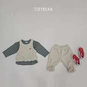 【取寄】SOYBEAN マシュマロ上下セット|秋服|韓国子供服| 26/AT