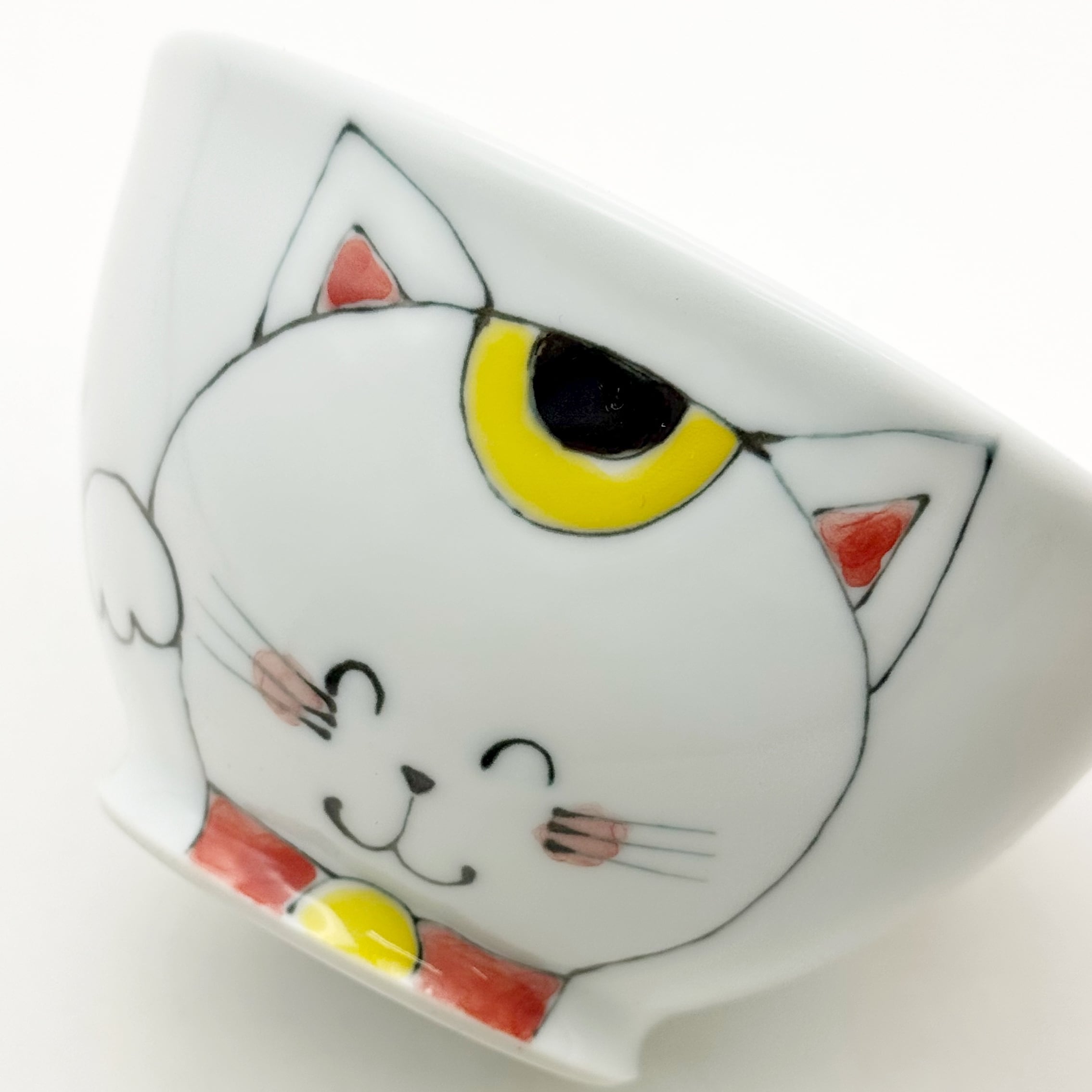 まねき猫 ご飯茶碗 | 24to3［西富陶磁器オンラインストア 有田焼