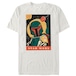 スター・ウォーズ Tシャツ Star Wars Vintage Boba Fett Poster Cream