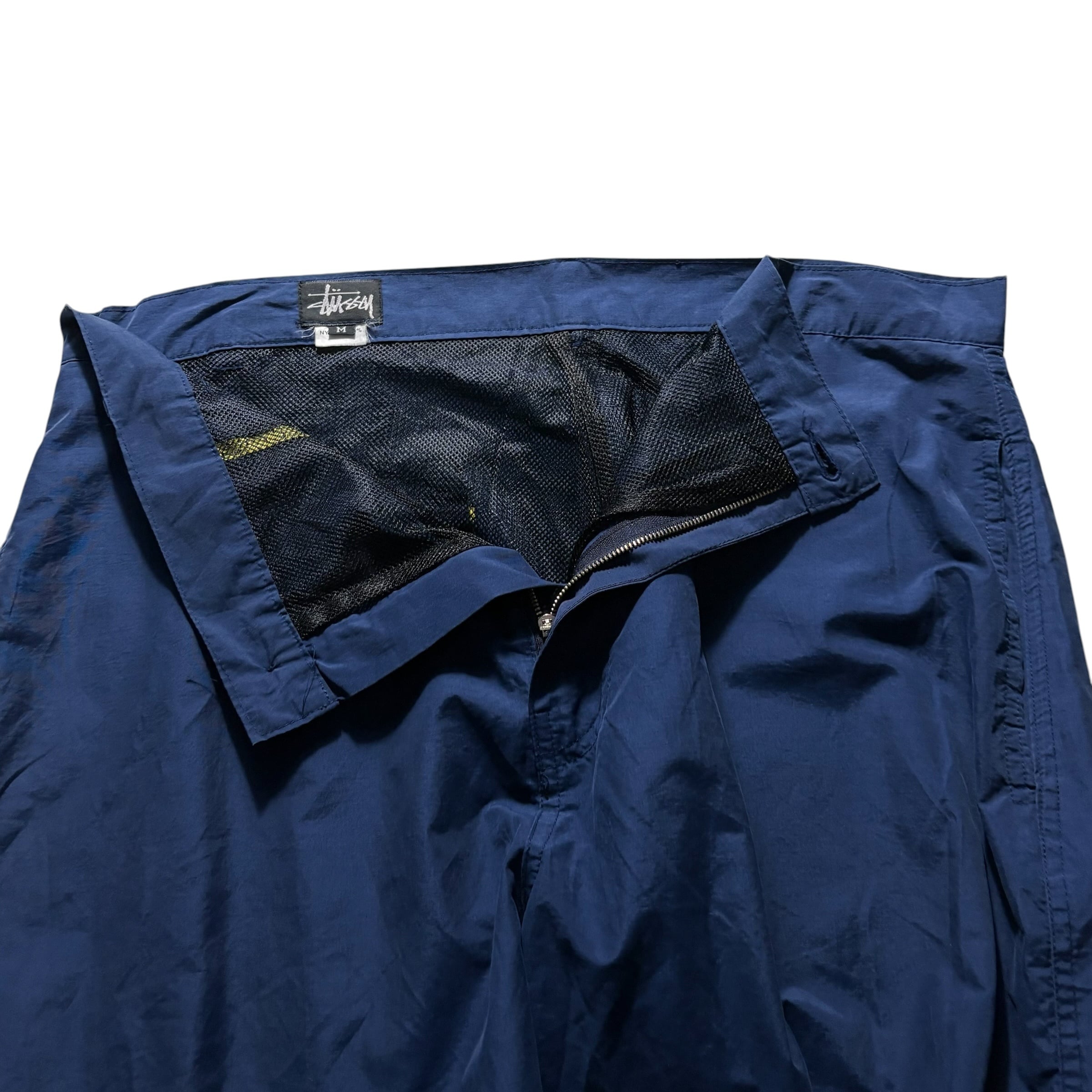 OLD STUSSY navy nylon work pants | NOIR ONLINE