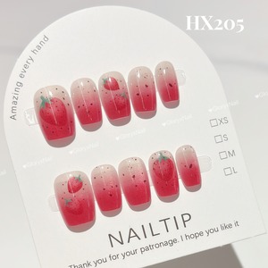 HX205 ネイルチップ サイズXS/S/M