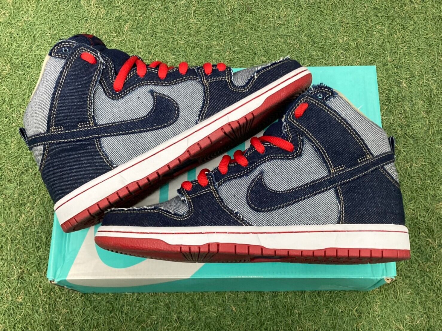 NIKE SB DUNK HIGH TRD QS REESE DENIM 26cm 881758-441 24258 | BRAND 